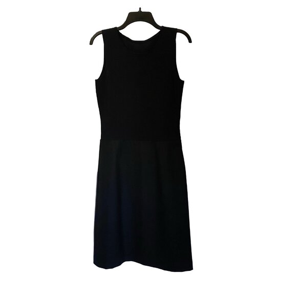 Vintage Audrey Hepburn Breakfast at Tiffany’s LBD Quiet Luxury Black Midi Dress - Picture 6 of 11